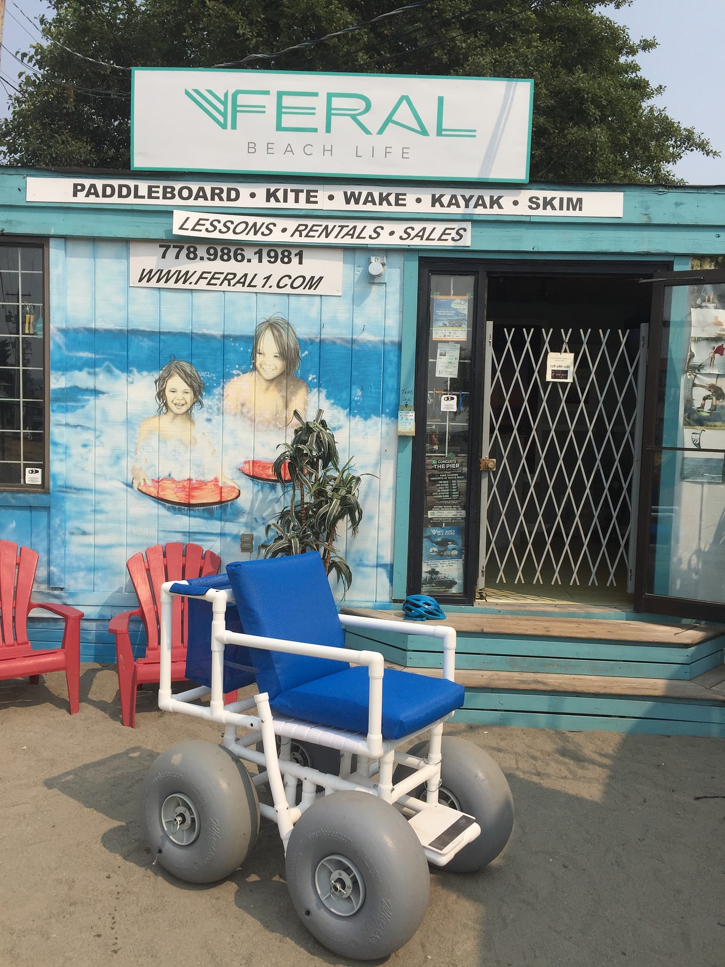 beach wheelchairs