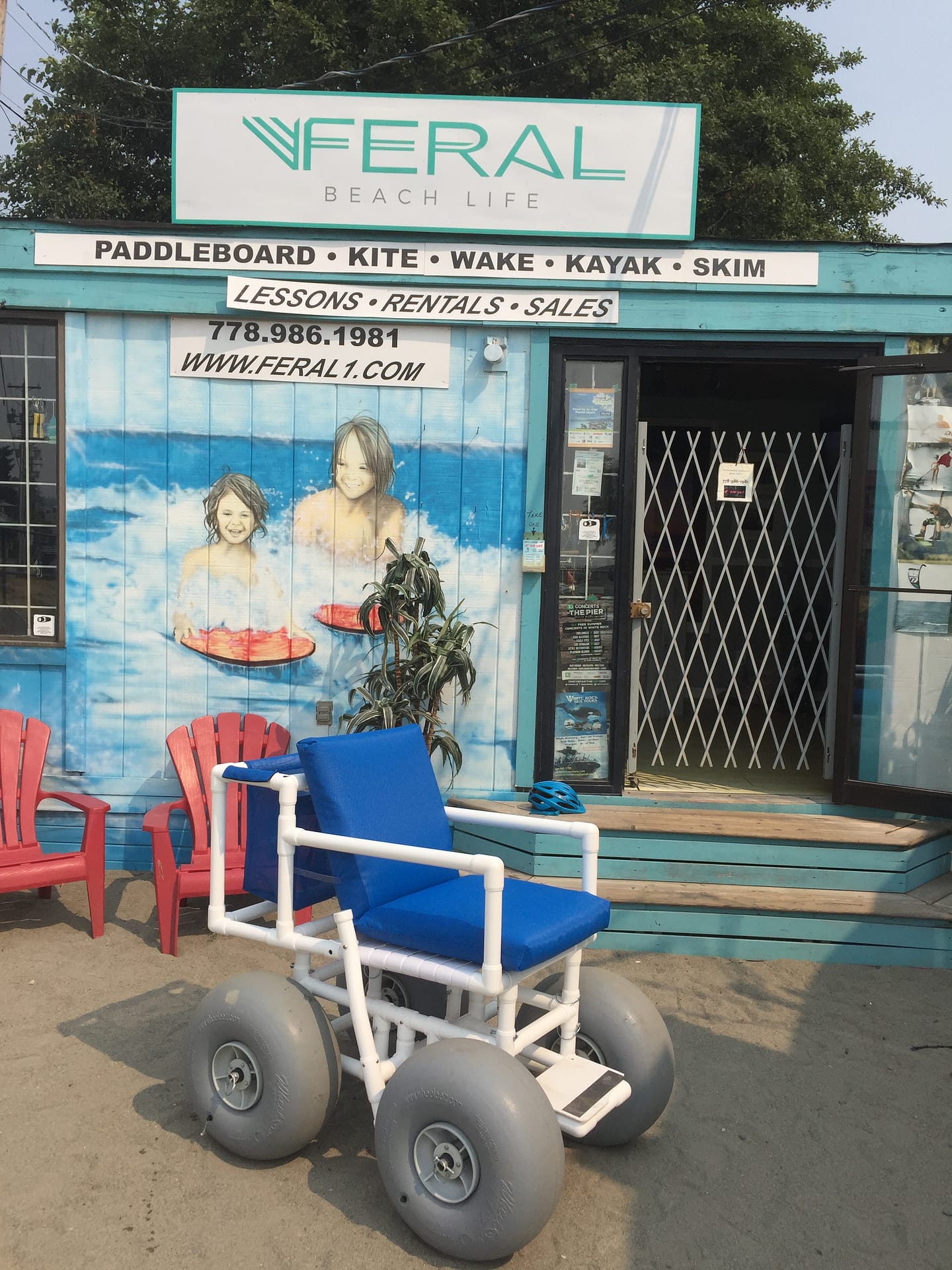 beach wheelchairs